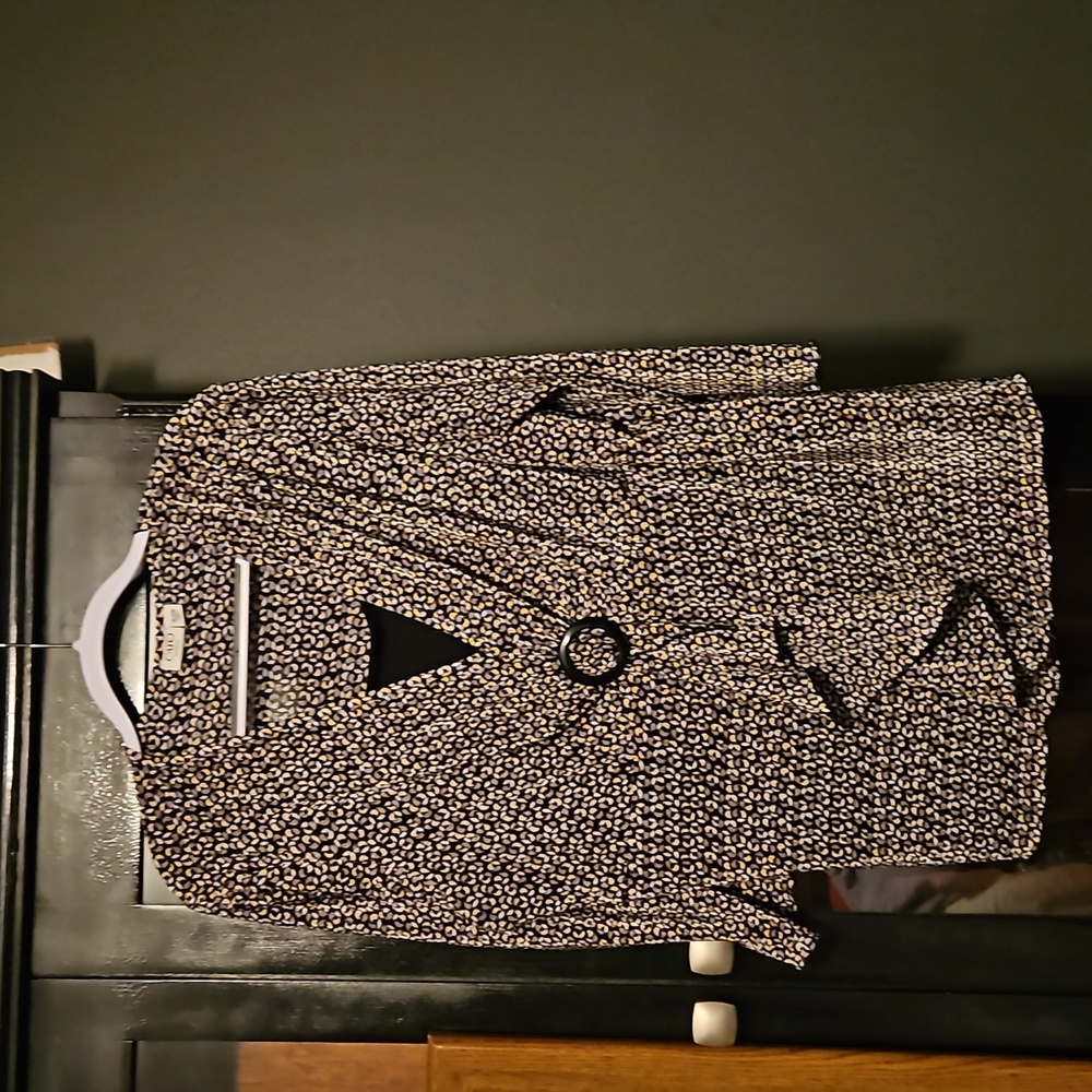 Tunic with buckle detail